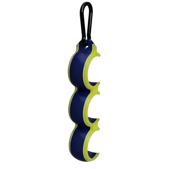 Navy-White-Yellow